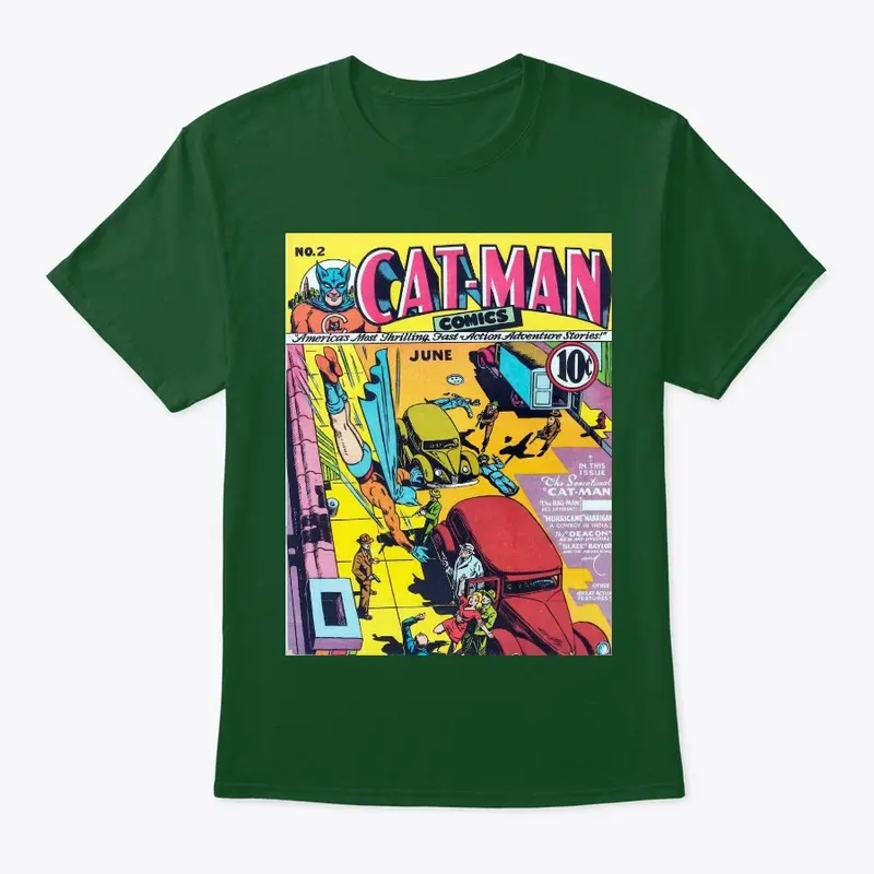 Cat Man #2 Comic Tee