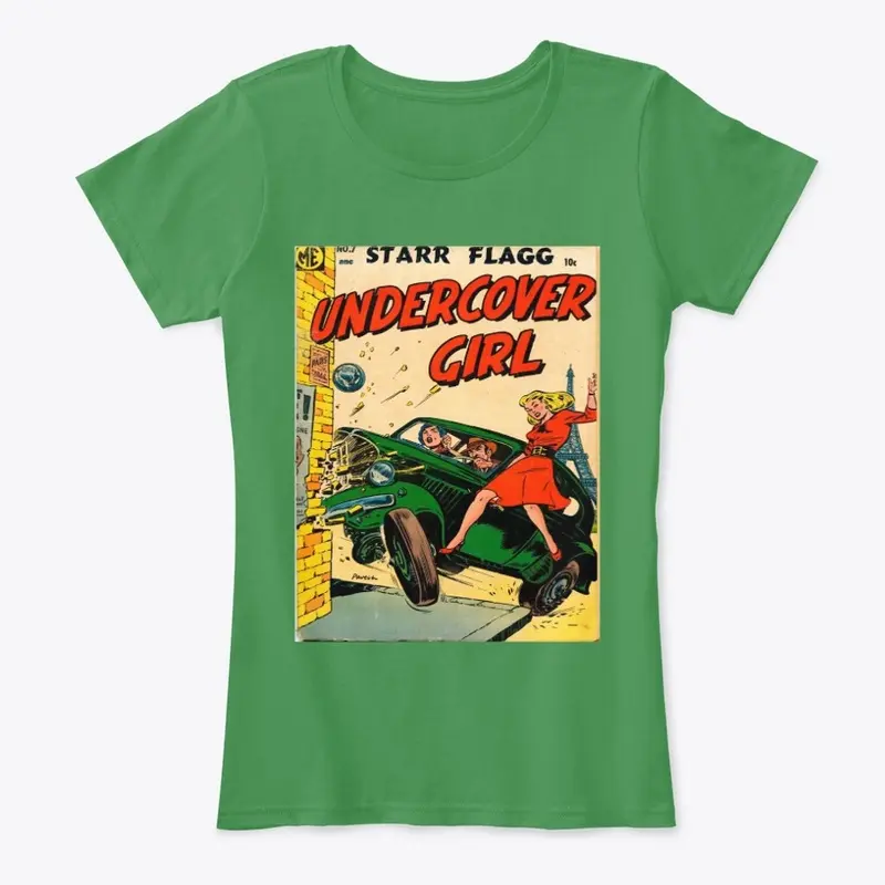 Women's Undercover Girl Comic Tee