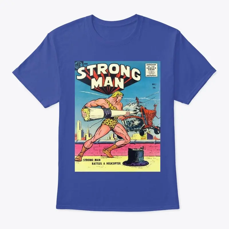 Strong Man Comic Tee